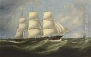 The Full-rigged Merchantman by Samuel Walters