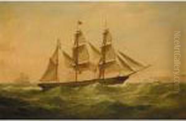 The Iron Barque Merle Inward Bound Off Dover - view 1