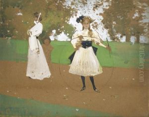 Kensington Gardens by Edward Arthur Walton