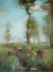 Green Pastures by Edward Arthur Walton