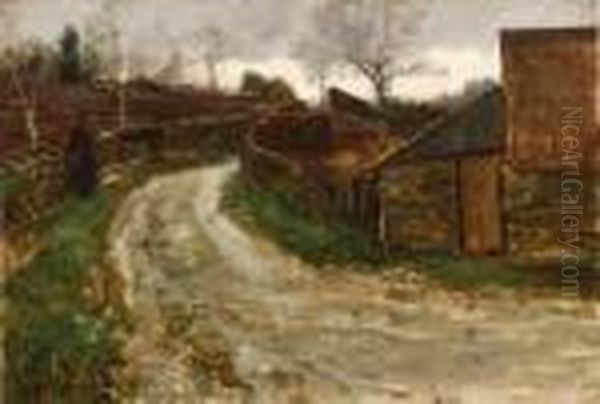 Waiting On A Country Road - view 1