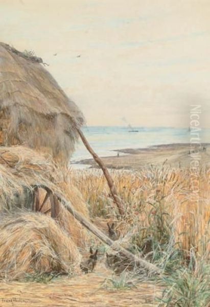 Rabbits By A Haystack (illustrated); And Heading Off To The Fishing Grounds - view 1