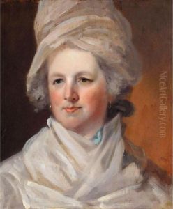 Portrait Of A Lady by Henry Walton