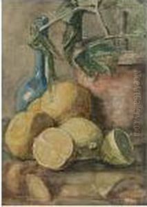Still Life With Lemons by Marie Wandscheer