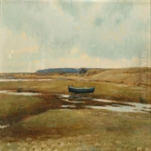 Dagnaes Beach At Horsen'sfiord by Albert Edward Wang