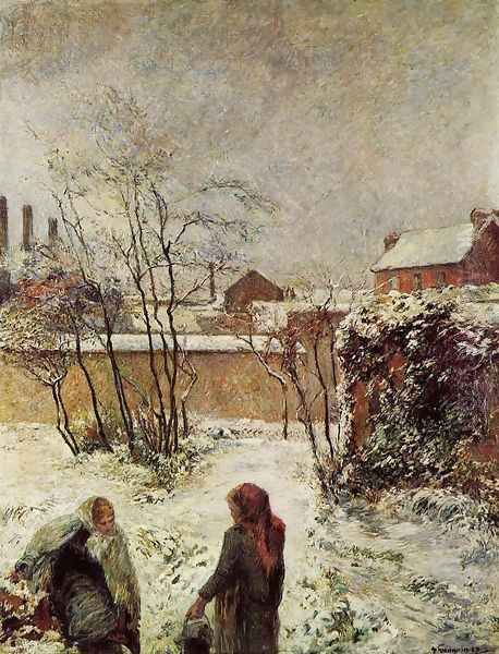 The Garden In Winter Rue Carcel - view 1