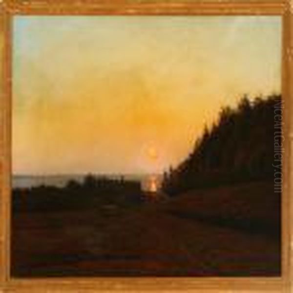 Sunset At The Shore - view 1