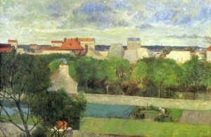 The Market Gardens Of Vaugirard by Paul Gauguin
