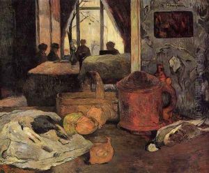 Still Life In An Interior Copenhagen by Paul Gauguin