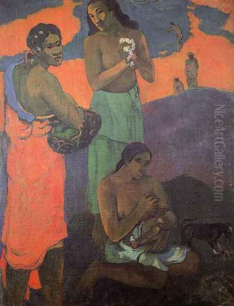 Maternity Aka Three Woman On The Seashore - view 1