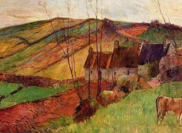 Cottages on Mount Sainte-Marguerite - view 1