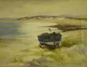 Studies Of Fishing Boats by Charles Edward Wanless