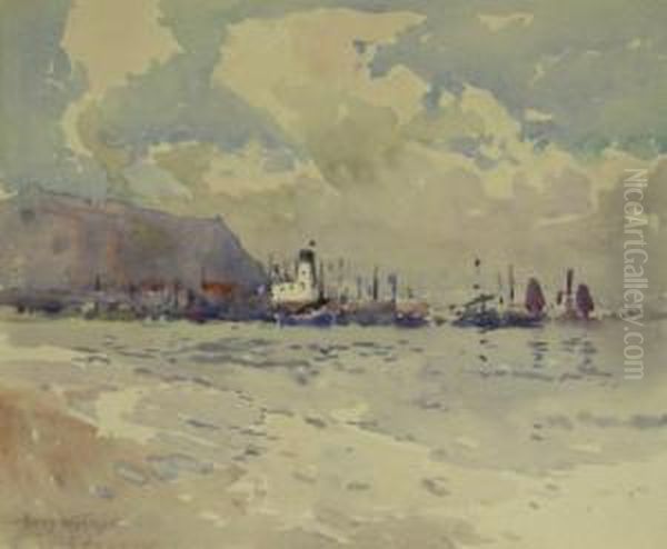 Scarborough Harbour And Castle Hill - view 1