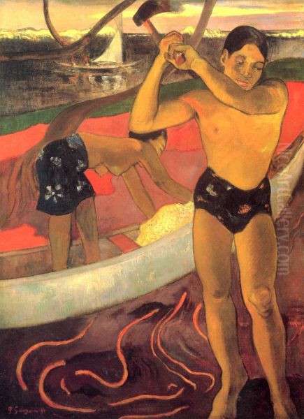 Man With An Ax - view 1