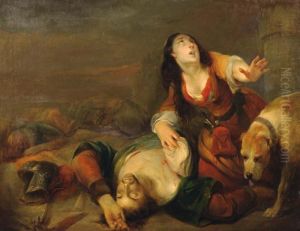 Femme Eploree by Gustaaf Wappers