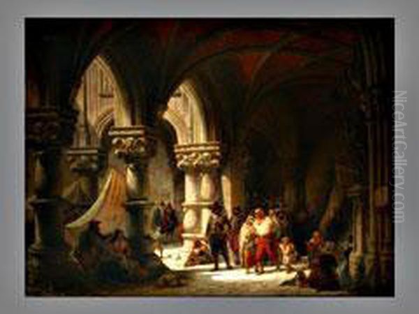 Ansicht Des Inneren Justizpalastes In Luttich - view 1