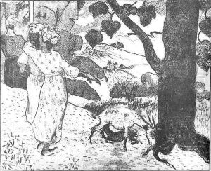 Little Girl by Paul Gauguin