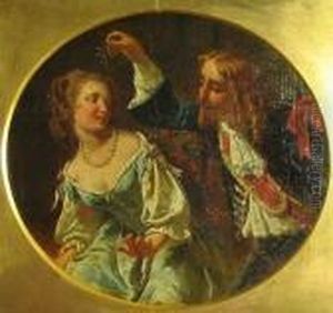 King Charles I Wooing Henrietta Maria
