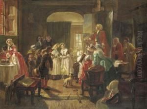 Hogarth's Studio by Edward Matthew Ward