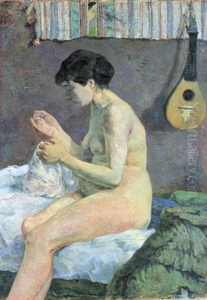 Study of a Nude. Suzanne Sewing - view 1