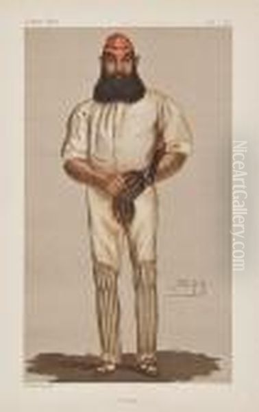 A Good Group Of Cricketers - view 1
