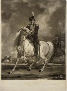 Hetman Count Platoff Mounted On His Favourite Charger