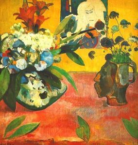 Still Life With Japanese Print by Paul Gauguin