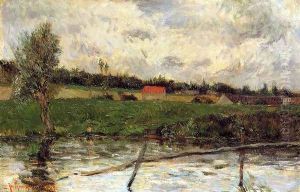 Riverside Aka Breton Landscape