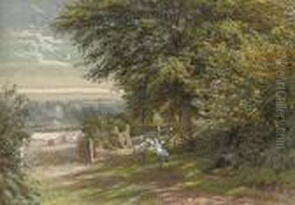 A Shepherd Resting By The Wayside - view 1