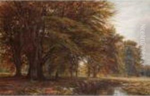 The Beech Wood by Edmund George Warren