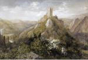 Landscape With Castle by Edmund George Warren