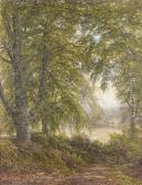 A Devonshire Lane - view 1