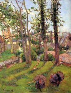 Turkeys Aka Pont Aven Landscape