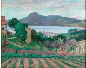 Bord De Mer Mediterraneenne by Alexander Warshawsky