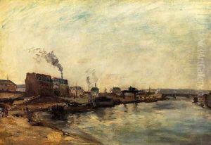 Port De Grenelle by Paul Gauguin
