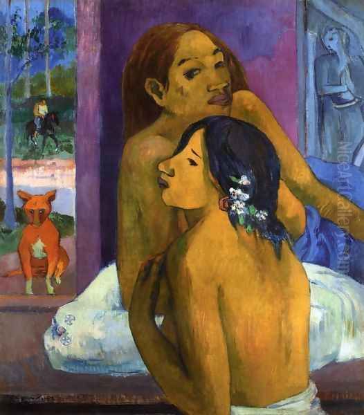 Two Women Aka Flowered Hair - view 1