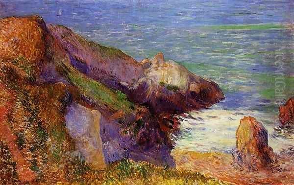 Rocks On The Breton Coast - view 1