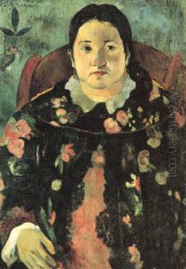 Portrait Of Suzanne Bambridge by Paul Gauguin
