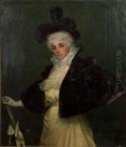 Portrait D'une Elegante by Charles Joseph Watelet