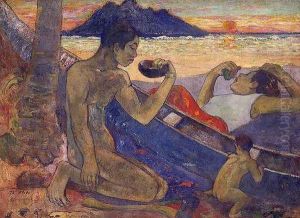 The Canoe A Tahitian Family