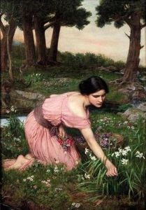 Spring Spreads One Green Lap Of Flowers by John William Waterhouse