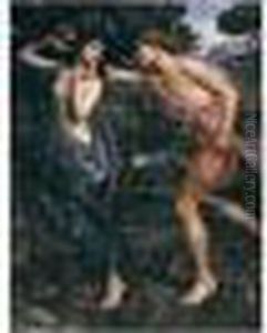 Apollo And Daphne by John William Waterhouse
