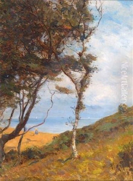 A Hillside Coastal View - view 1