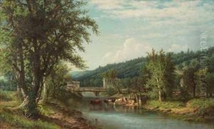 ''arnot Mill On Newtown Creek, Elmira, New York''