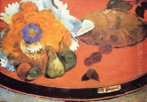 Still Life Fete Gloanec by Paul Gauguin