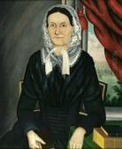 Portrait Of A Quaker Woman Reading