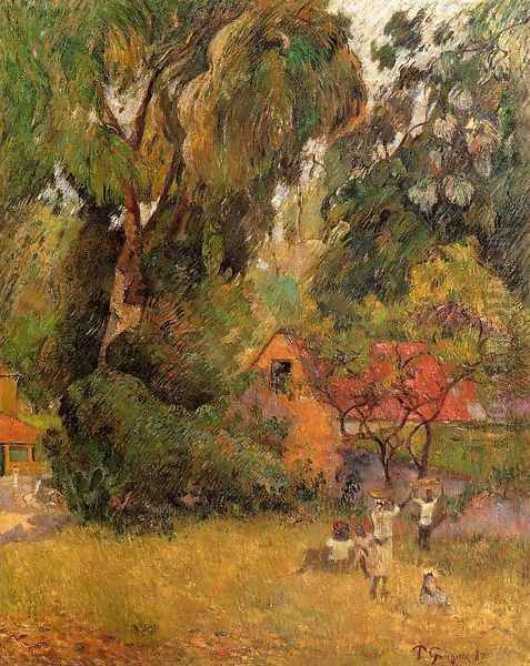 Huts Under The Trees - view 1