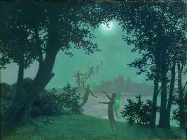 Fairies And Full Moon - view 1