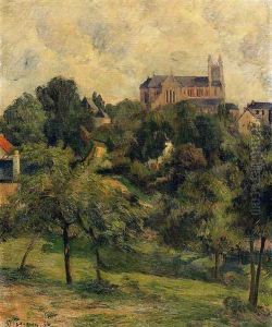 Notre Dame Des Agnes Rouen by Paul Gauguin