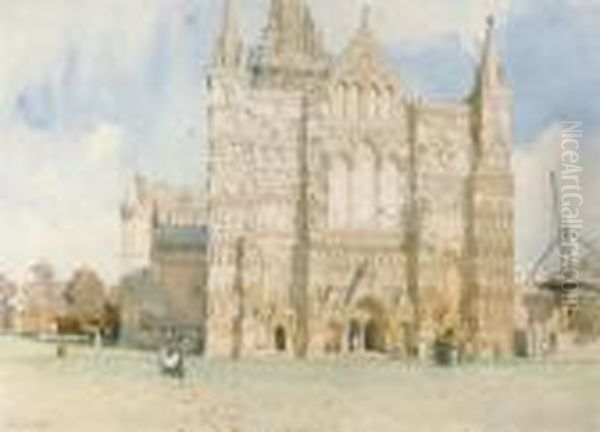 Salisbury Cathedral - view 1